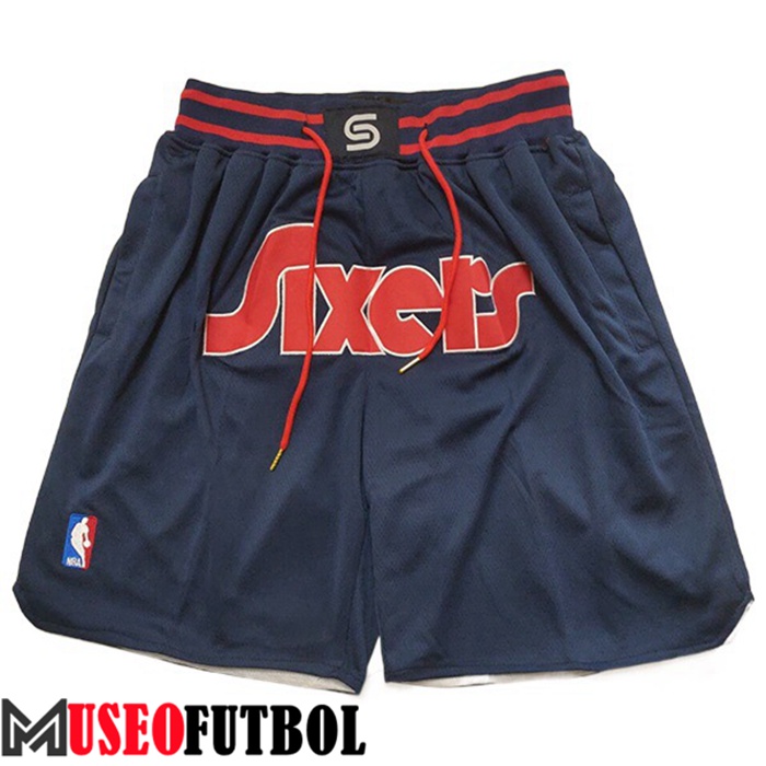 Cortos NBA Philadelphia 76ers Azul Oscuro