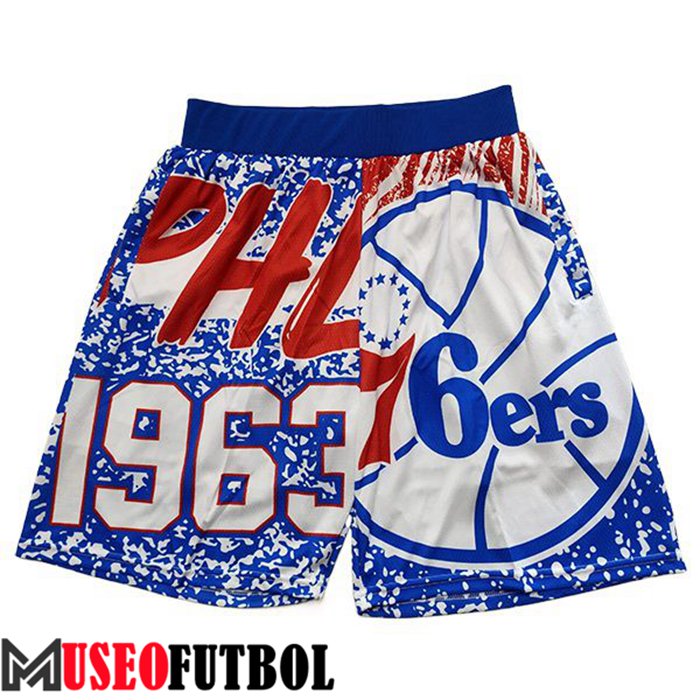 Cortos NBA Philadelphia 76ers Azul