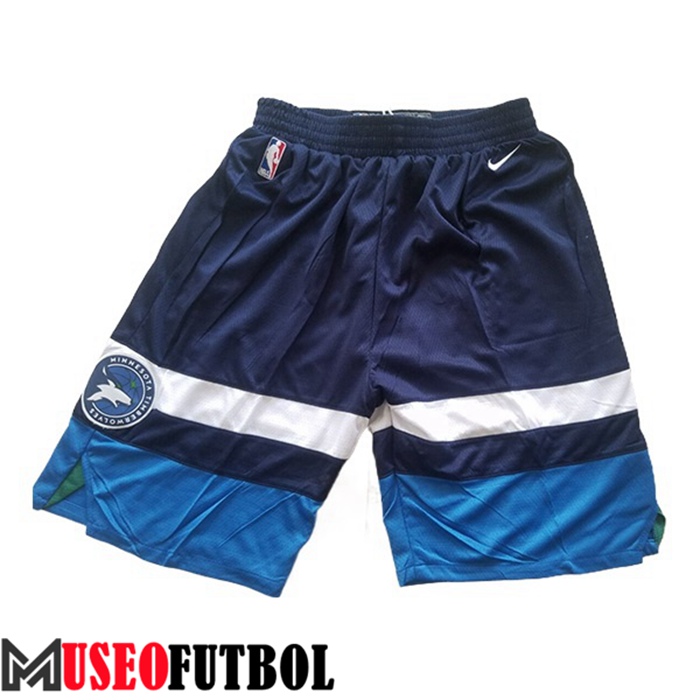 Cortos NBA Minnesota Timberwolves Azul Oscuro