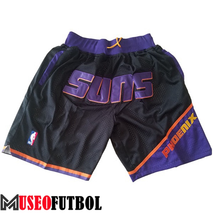 Cortos NBA Phoenix Suns Negro