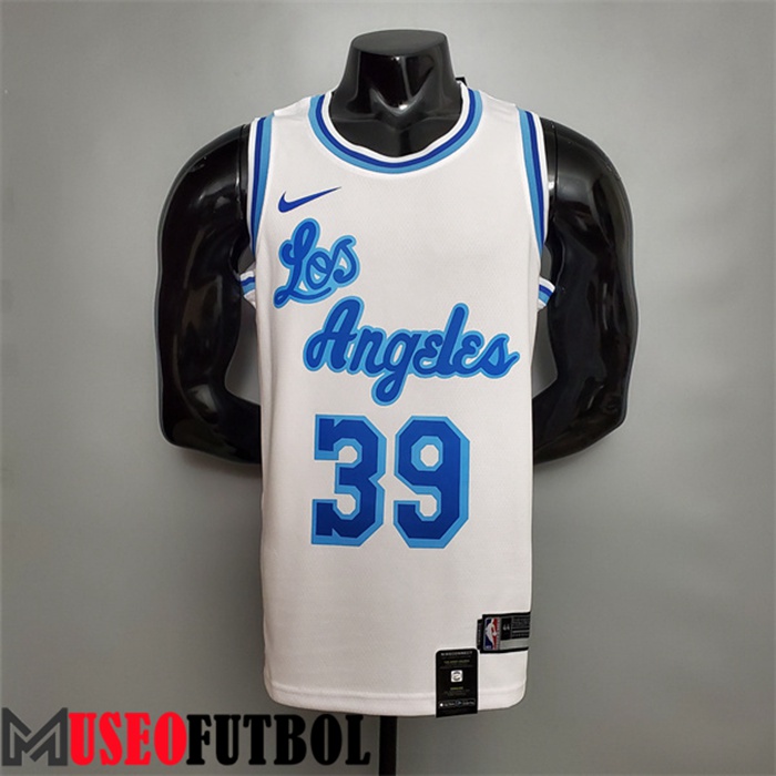 Camiseta Los Angeles Lakers (Howard #39) Blanco Retro Night