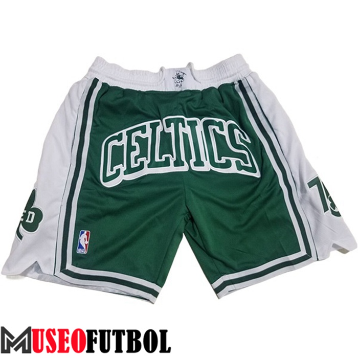 Cortos NBA Boston Celtics Verde