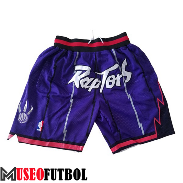 Cortos NBA Toronto Raptors Púrpura