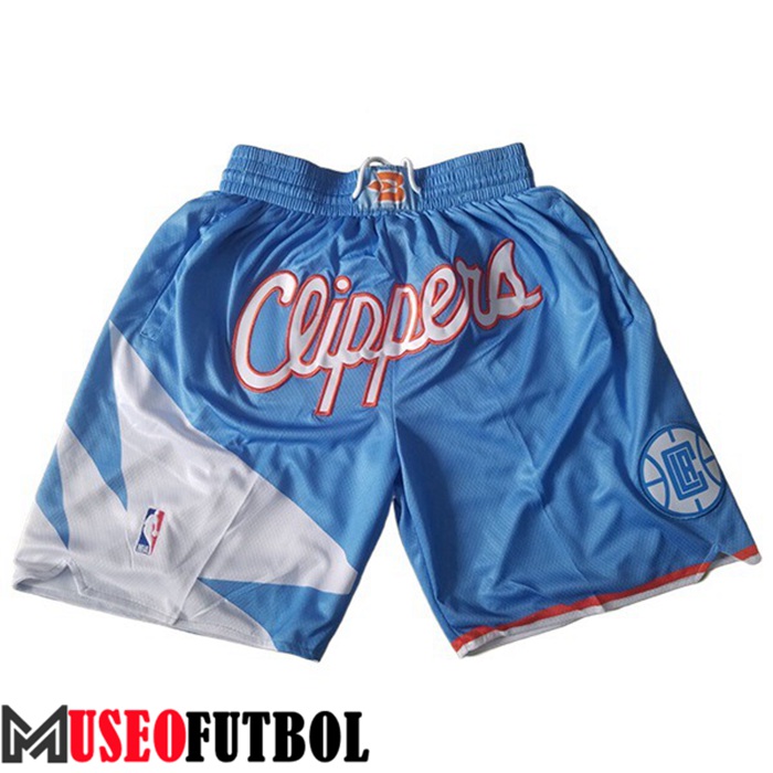 Cortos NBA Los Angeles Clippers Azul Claro