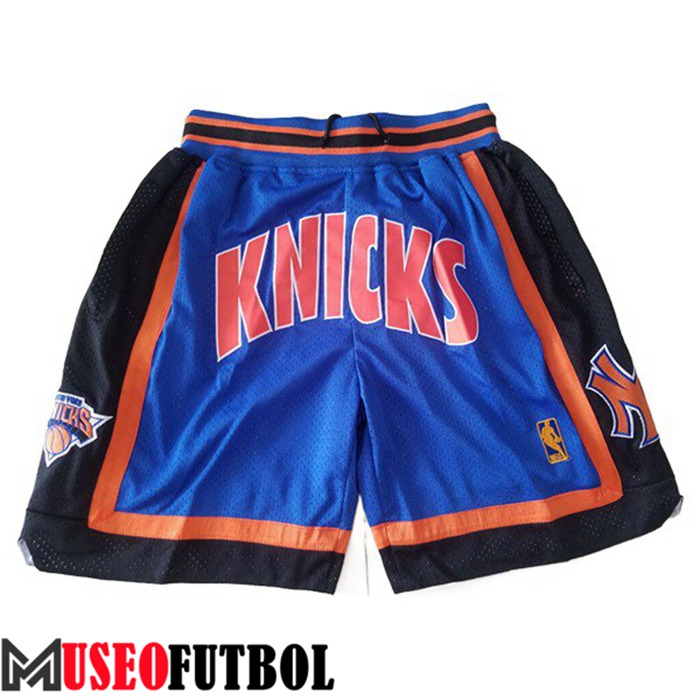 Cortos NBA New York Knicks Azul