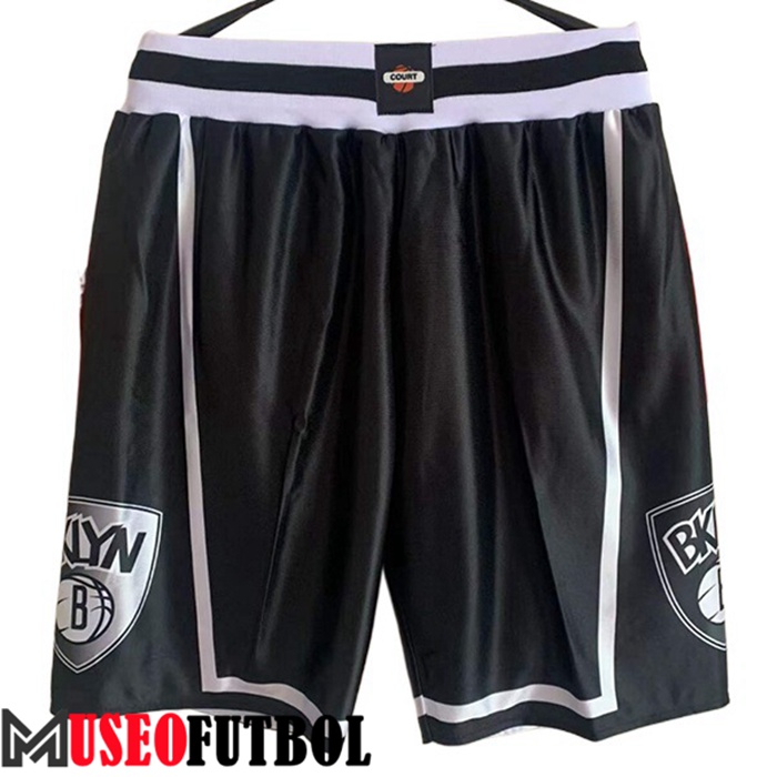 Cortos NBA Brooklyn Nets Negro