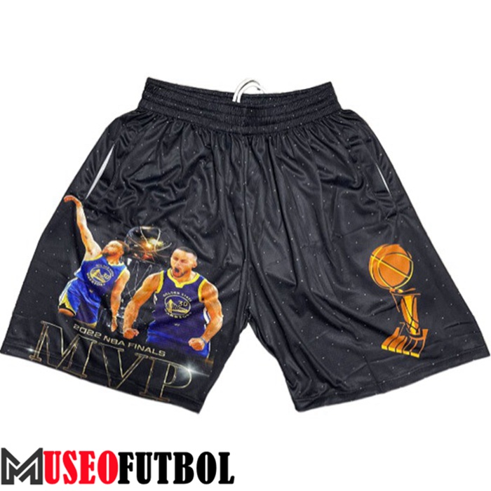 Cortos NBA Golden State Warriors Negro