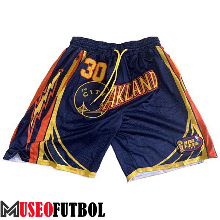 Cortos NBA Golden State Warriors Azul Oscuro