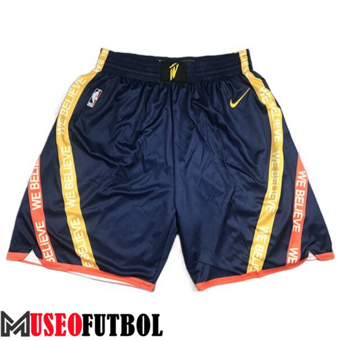 Cortos NBA Golden State Warriors Azul Oscuro