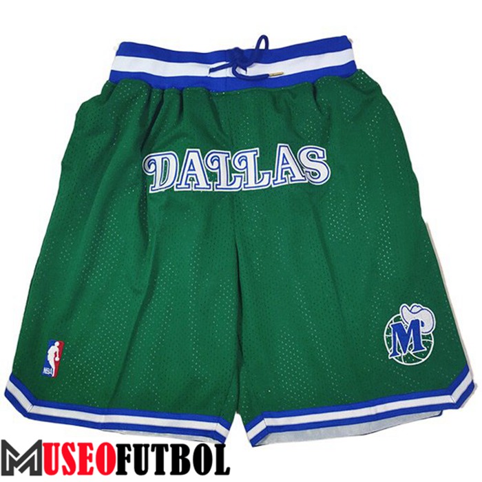 Cortos NBA Dallas Mavericks Verde