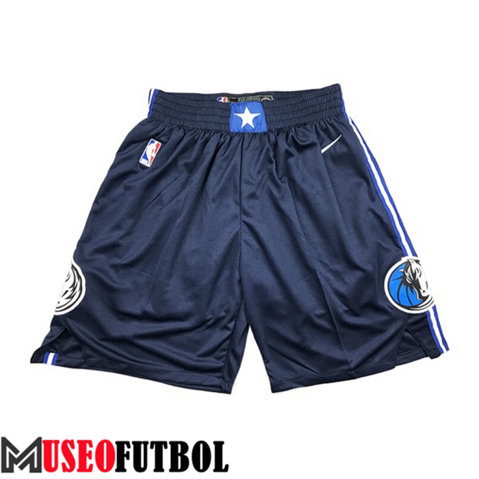 Cortos NBA Dallas Mavericks Azul Oscuro