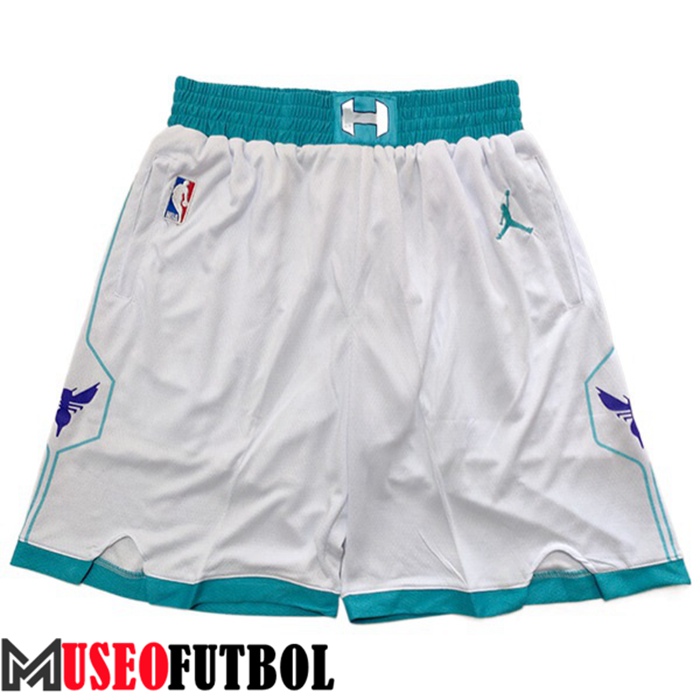 Cortos NBA Charlotte Hornets Blanco