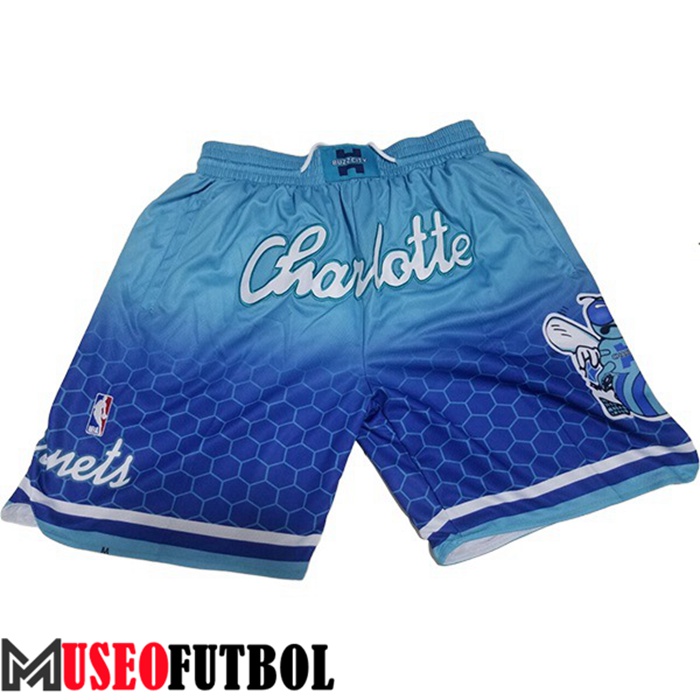 Cortos NBA Charlotte Hornets Azul