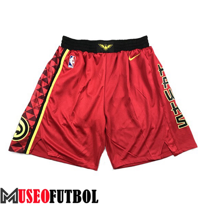 Cortos NBA Atlanta Hawks Rojo