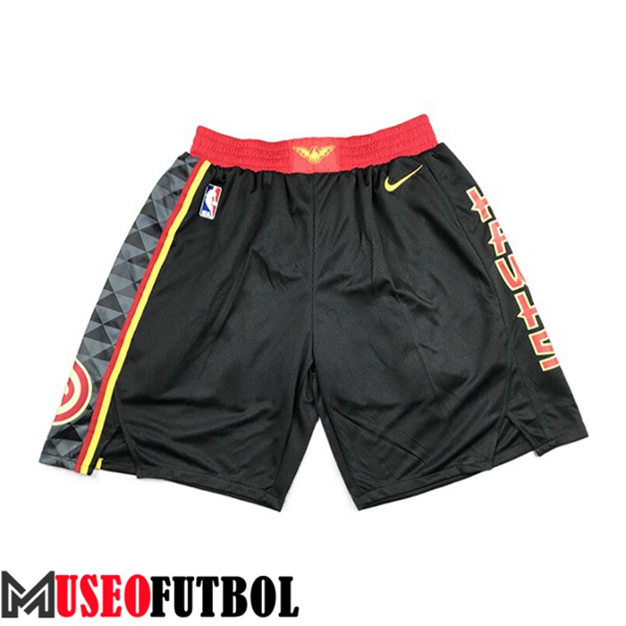 Cortos NBA Atlanta Hawks Negro