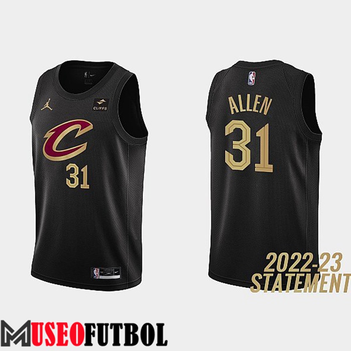 Camiseta Cleveland Cavaliers (ALLEN #31) 2022/23 Negro