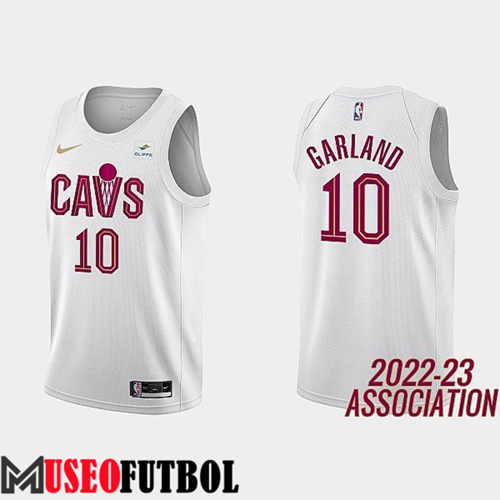 Camiseta Cleveland Cavaliers (GARLAND #10) 2022/23 Blanco