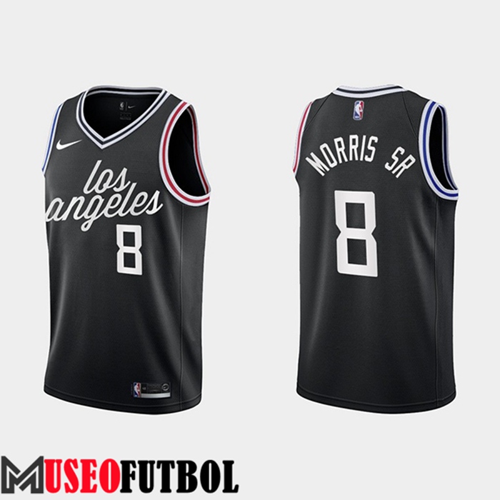 Camiseta Los Angeles Clippers (MORRIS SR #8) 2022/23 Negro