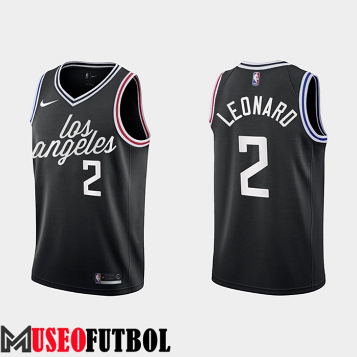 Camiseta Los Angeles Clippers (LEONARD #2) 2022/23 Negro