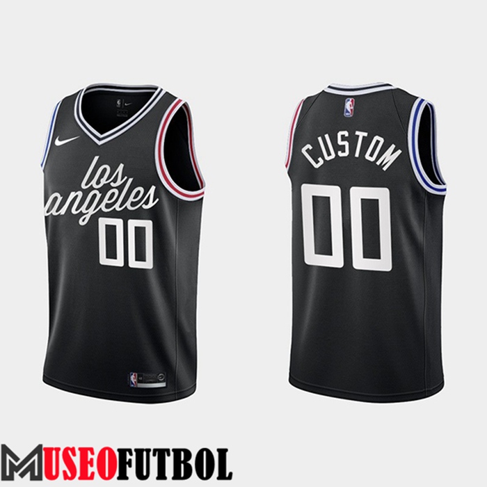 Camiseta Los Angeles Clippers (CUSTOM #00) 2022/23 Negro