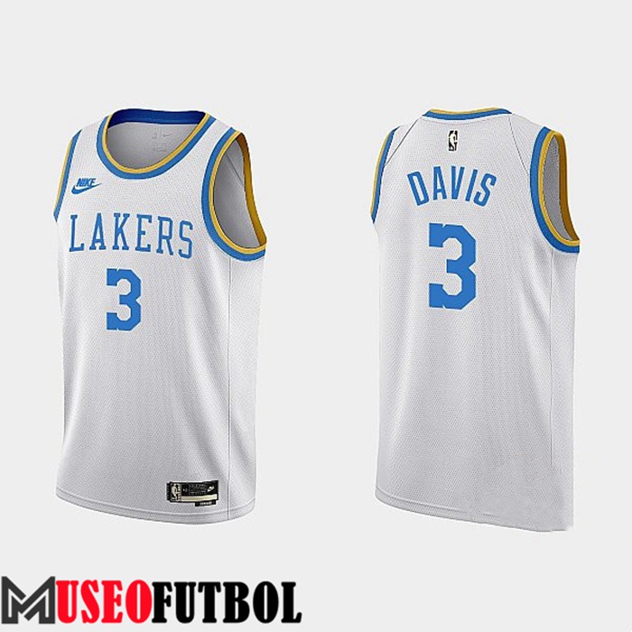 Camiseta Los Angeles Lakers (DAVIS #3) 2022/23 Blanco