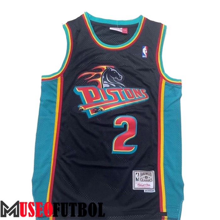 Camiseta Detroit Pistons (CUNNINGHAM #2) 2022/23 Azul Marino