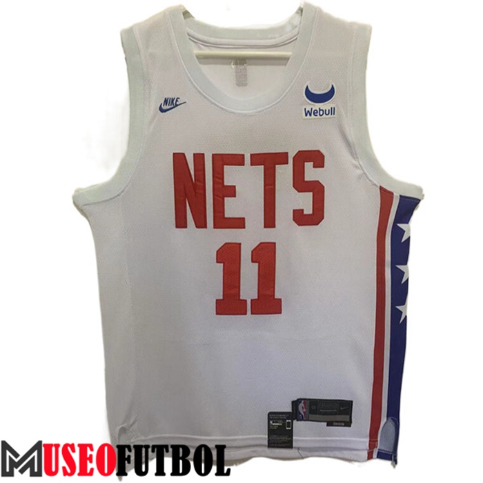 Camiseta Brooklyn Nets (IRVING #11) 2022/23 Blanco