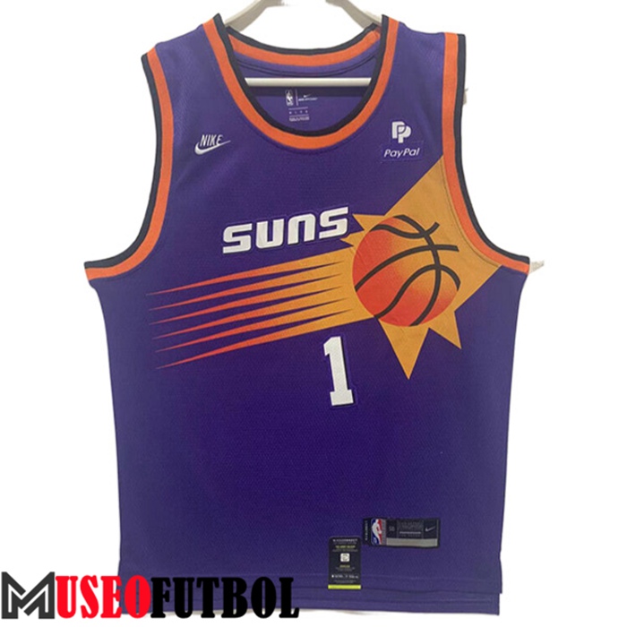 Camiseta Phoenix Suns (BOOKER #1) 2022/23 Púrpura