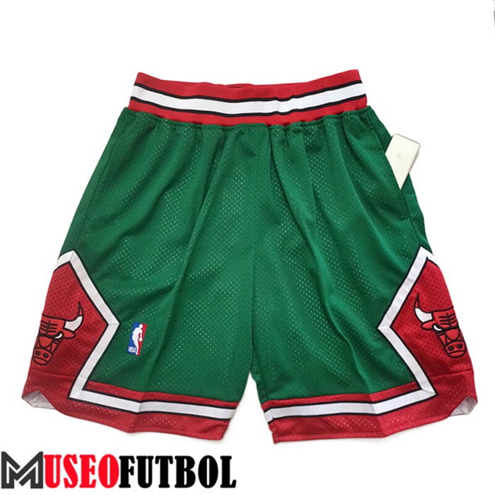 Cortos NBA Chicago Bulls Verde