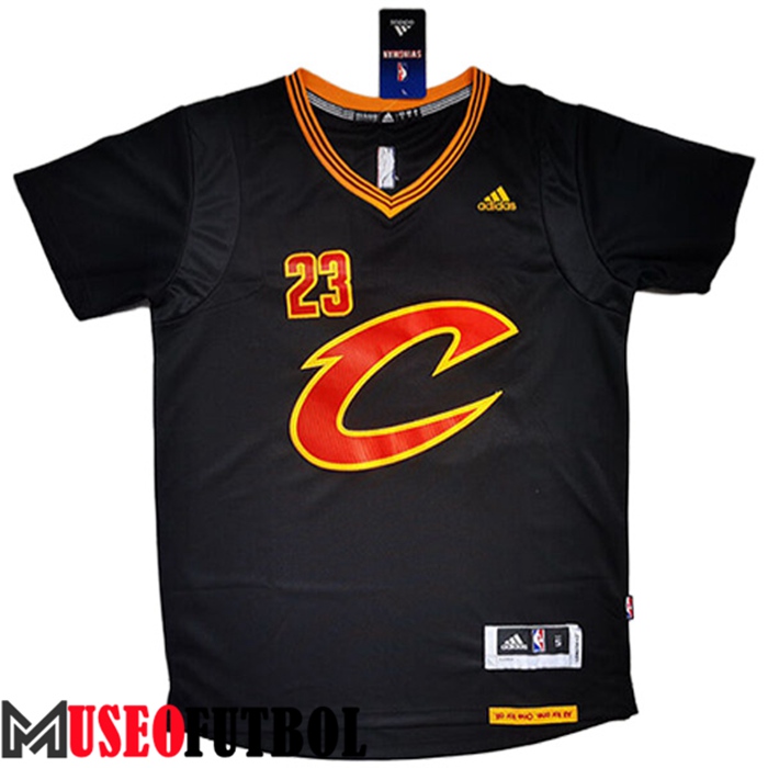 Camiseta Cleveland Cavaliers (JAMES #23) 2022/23 Negro