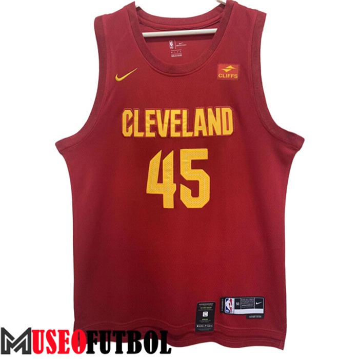 Camiseta Cleveland Cavaliers (MITCHELL #45) 2022/23 Rojo