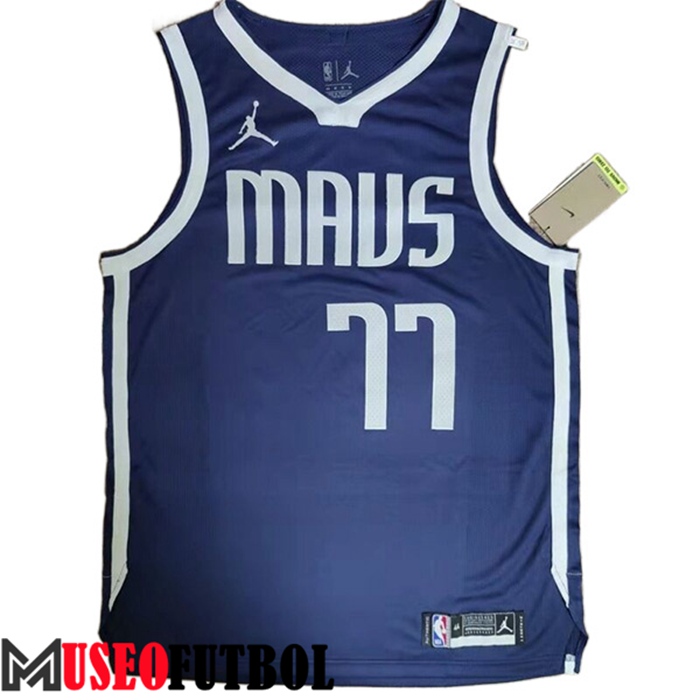 Camiseta Dallas Mavericks (DONCIC #77) 2022/23 Azul Oscuro