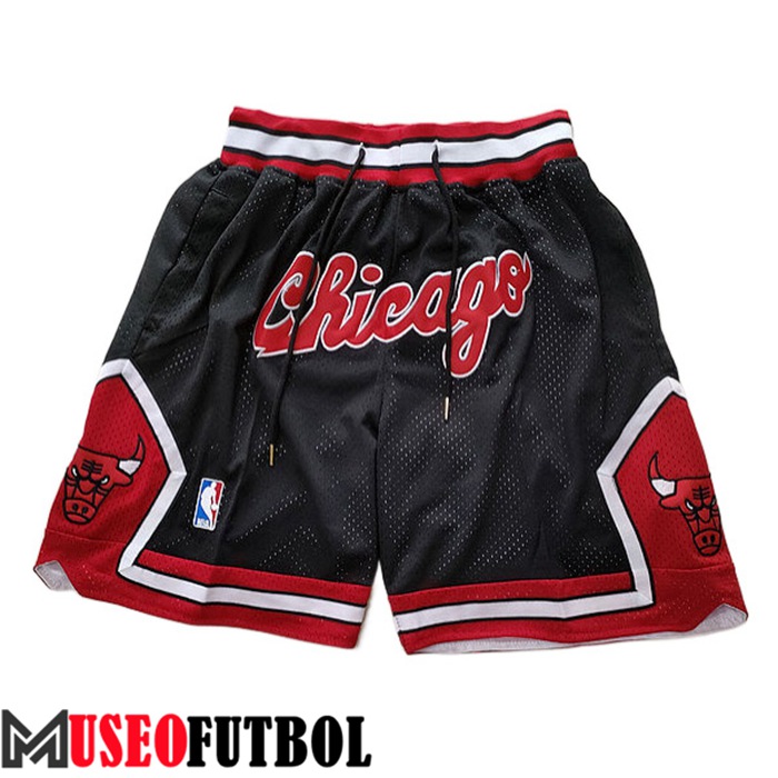 Cortos NBA Chicago Bulls Negro