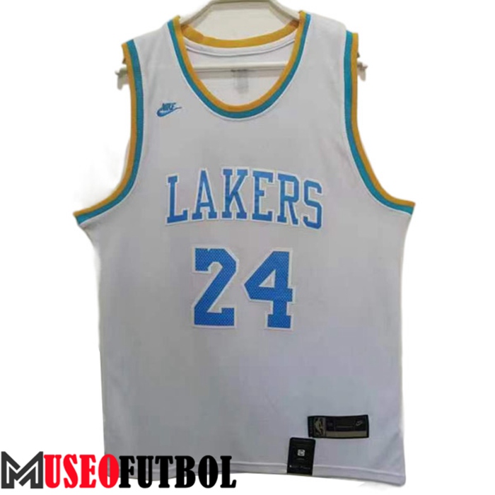 Camiseta Los Angeles Lakers (BRYANT #24) 2022/23 Blanco