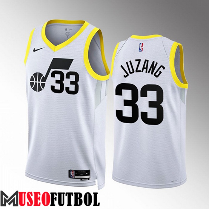 Camiseta Utah Jazz (JUZANG #33) 2022/23 Blanco