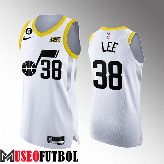 Camiseta Utah Jazz (LEE #38) 2022/23 Blanco