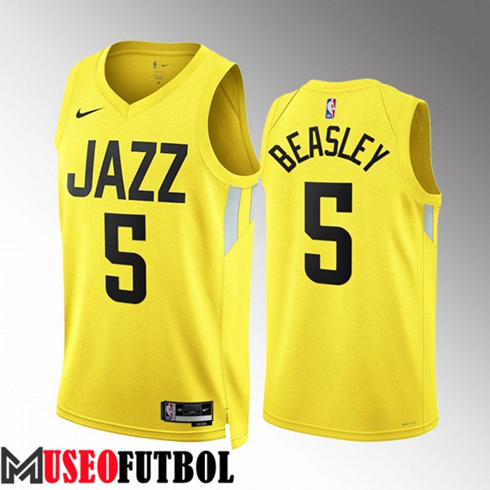 Camiseta Utah Jazz (BEASLEY #5) 2022/23 Amarillo