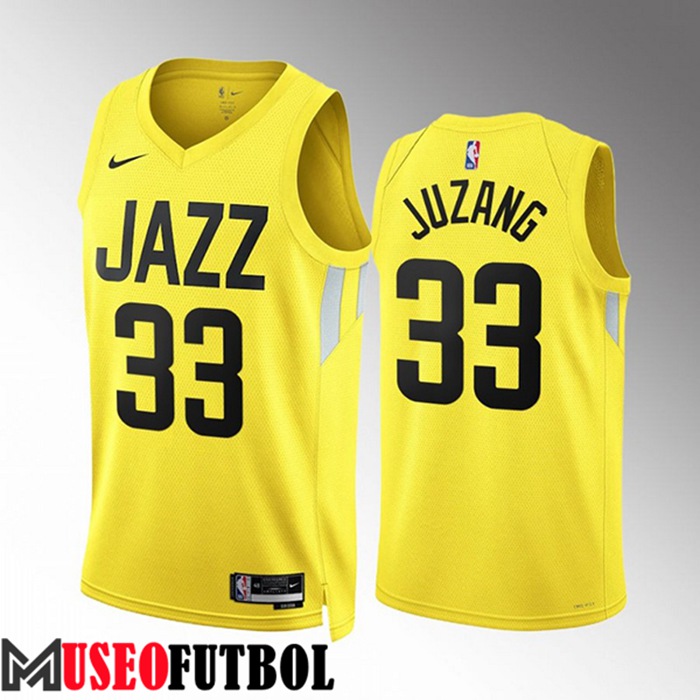 Camiseta Utah Jazz (JUZANG #33) 2022/23 Amarillo