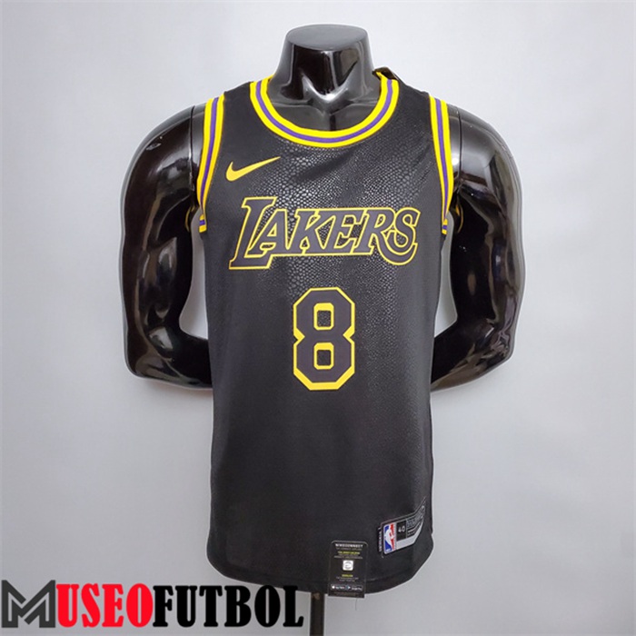 Camiseta Los Angeles Lakers (Bryant #8) Negro