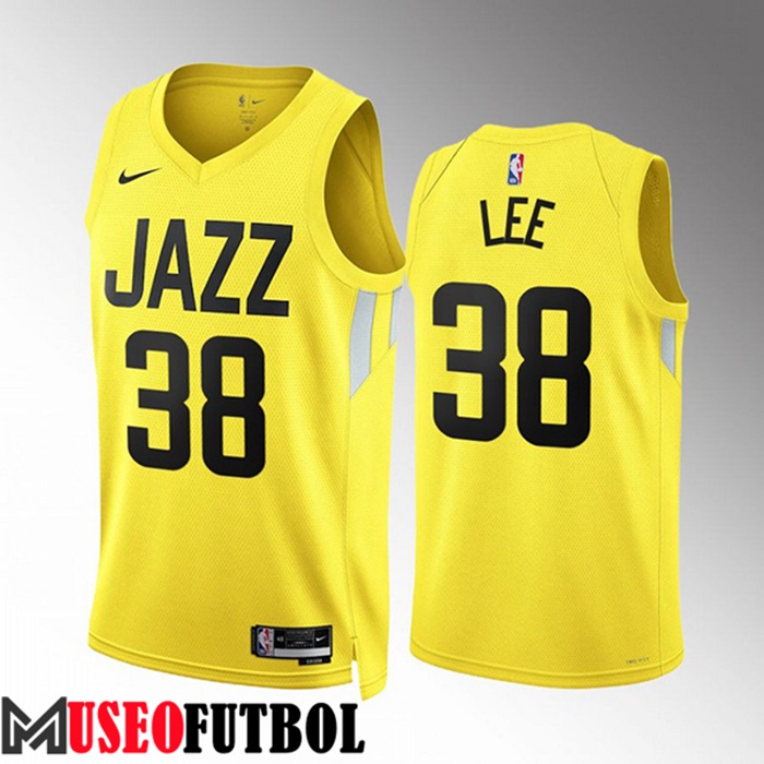 Camiseta Utah Jazz (LEE #38) 2022/23 Amarillo