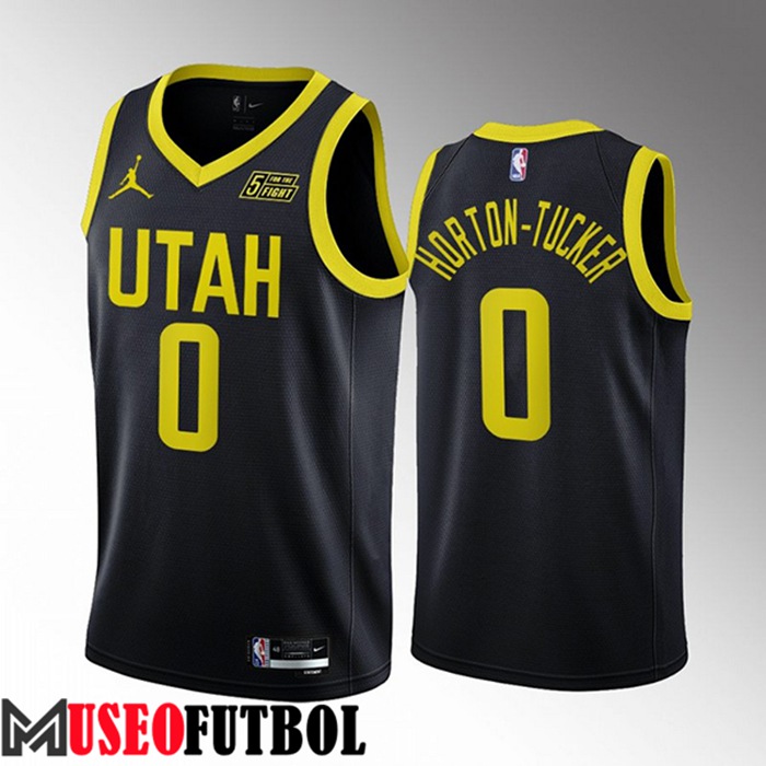 Camiseta Utah Jazz (HORTON-TUCKER #0) 2022/23 Negro