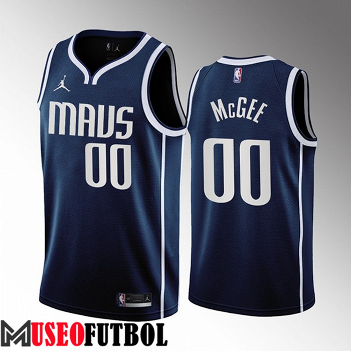 Camiseta Dallas Mavericks (McGEE #00) 2022/23 Azul Marino