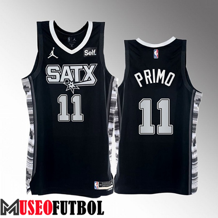 Camiseta San Antonio Spurs (PRIMO #11) 2022/23 Negro