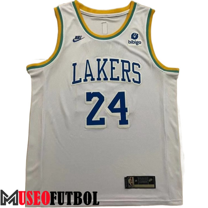 Camiseta Los Angeles Lakers (BRYANT #24) 2022/23 Blanco