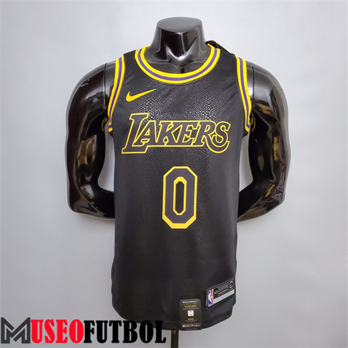 Camiseta Los Angeles Lakers (Kuzma #0) Negro