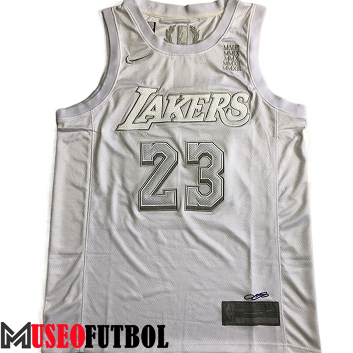 Camiseta Los Angeles Lakers (JAMES #23) 2022/23 Blanco