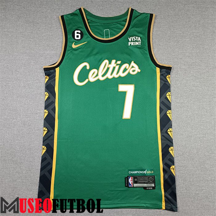 Camiseta Boston Celtics(BROWN #7) 2022/23 Verde