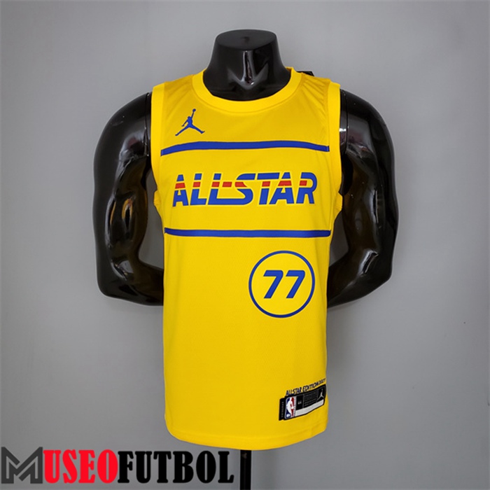 Camiseta All-Star (Doncic #77) 2021 Amarillo