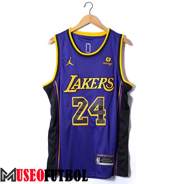 Camiseta Los Angeles Lakers(KOBE #24) 2022/23 Púrpura