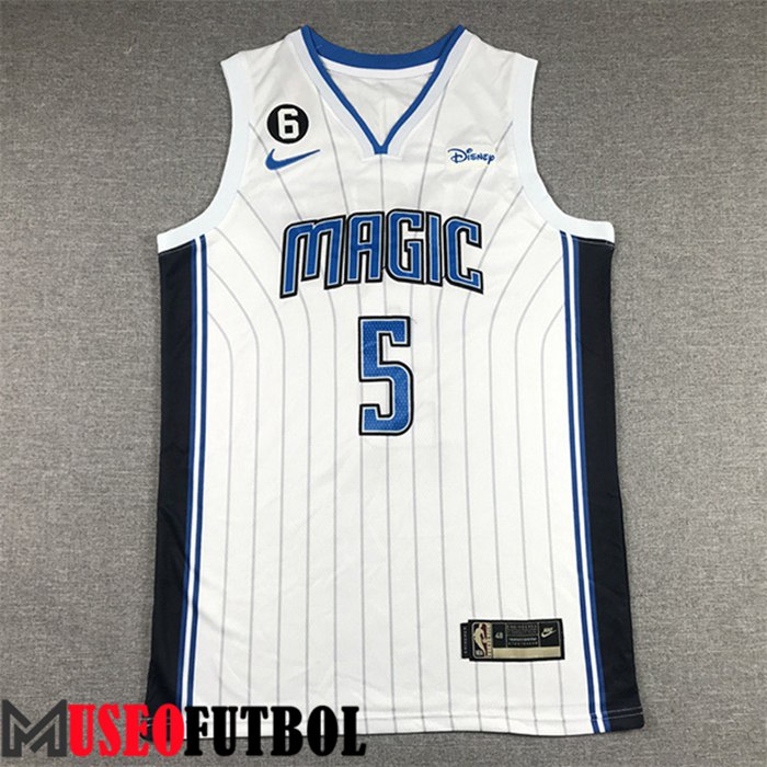 Camiseta Orlando Magic(BANCHERO #5) 2022/23 Blanco